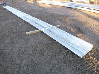 (16) Galvanized Roofing Panels, 480 In. x 20 In.
