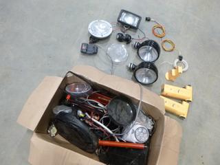 Qty of Assorted Automotive and Electrical Components (R12)