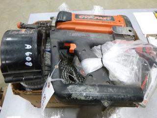 Gyp-Fast ESX150 Gas Powered Roofing Nailer Modified For Fast Load Fuel Cells w/ (2) boxes of Nails  (O31)