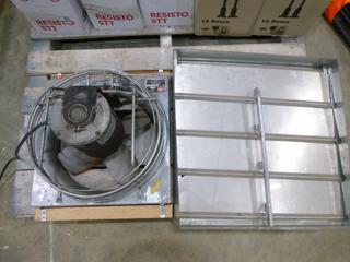 Heavy Duty NV-Breezo Fan w/ Vent Cover *Note: Working Condition as per Consignor* (O33)