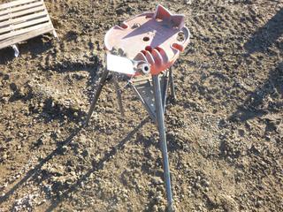 (1) Rigid 460 Tri Stand 1/8 In. to 6 In. Pipe Stand