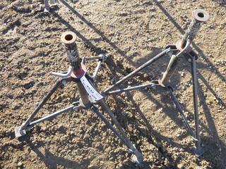 (2) DSP Pipe Stands, 1000 Lbs Capacity 