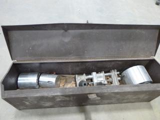 Tool Box w/ Forming Tools, 32 1/2 In. L *Note: Damage to Top of Box* (O33)