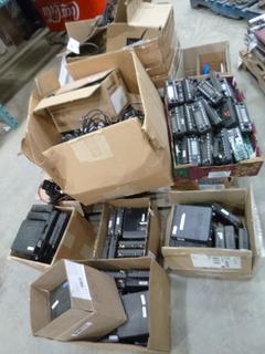 Qty of Parts for Motorola Radios, Includes Face Plates, Mics and More (S-1-3)