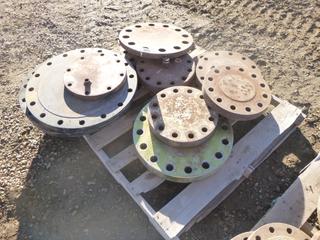 Qty of Hydro Test and Blind Flanges, Various Pressure Ratings and Sizes, Including Gauge A105 