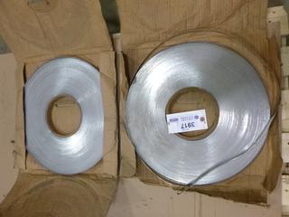 (2) Full Rolls Stainless Steel Banding, 3/4 In.
