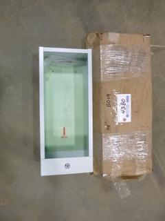 (2) Unused 'In Case of Emergency' Wall Mounted Fire Extinguisher Cases (X-2-2)