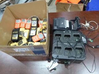 Qty of Assorted Gas Detectors and Charging Bases, (1) Epson Printer (D2)