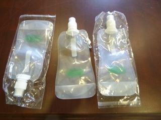 Qty of Reusable Water Bottle Pouches