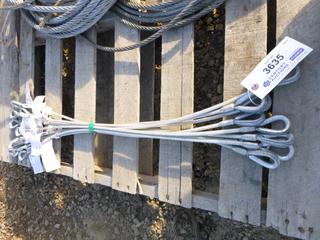 (9) North FP02/3F Cable Slings