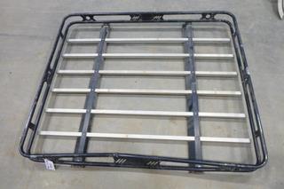 Kargo Master Safari Roof Rack, 60 In. x 52 1/4 In. x 6 1/2 In. *Note: Bent Side Rail*