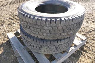 (2) Bridgestone Blizzak W965 Tires, Size LT 245/75R16