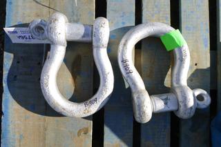 (2) 2 In. Shackles, 25T