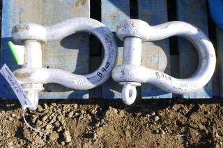 (2) 2 In. Shackles, 25T