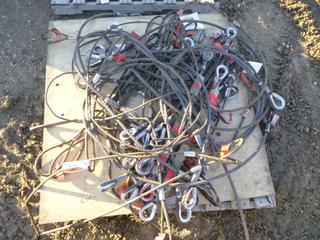 Qty of Assorted Wire Rope Slings