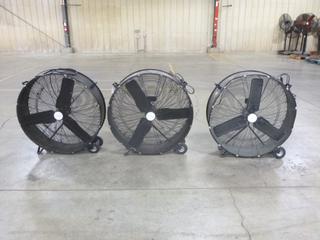 (3) Pronghorn Drum Fan, Model HVD-36A