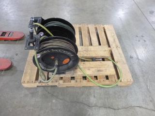 (2) Hose Reels With Hose