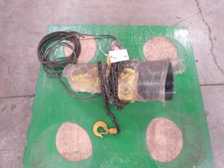Vulcan 1/2 Ton Hoist, Model L1A083, SN 30292EVA21309