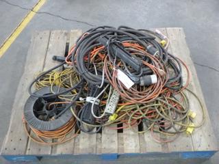 Pallet Containing Assorted Extension Cords