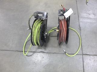 (2) Air Hose Reel With Hose