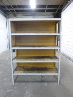 Five Tier Shelving Unit, 21.25 In. x 21.25 In. x 76 In.