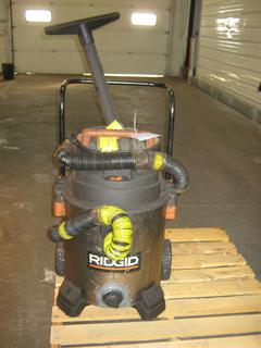 Ridgid Wet/Dry Vac, Model WD19560, 12 A, 120 V
