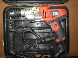Black and Decker Electric Drill, 6.5 A