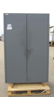 U-Line Industrial Storage Cabinet, 24 In. x 48 In. x 78 In.