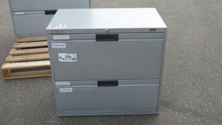 Boulevard Two Drawer Filing Cabinet w/ Key, 27 In. x 30 In. x 18 In.