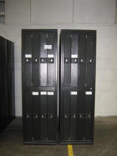 (6) Lockers, 2.5 Ft. (W) x 21.5 In. (L) x 81 In. (H)