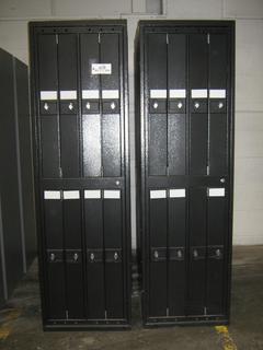 (6) Lockers, 2.5 Ft. (W) x 21.5 In. (L) x 81 In. (H)