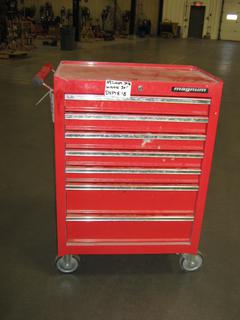 Magnum Tool Box on Wheels, 18 In. (L) x 30 In. (W) x 39 1/2 In. (H)