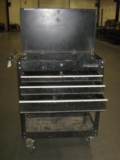 US General Tool Box / Work Cart, 17 1/2 In. (L) x 34 In. (W) x 39 In. (H)