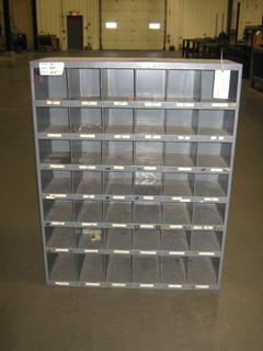 Bolt Bin Organizer, 12 In. (L) x 34 In. (W) x 42 In. (H)