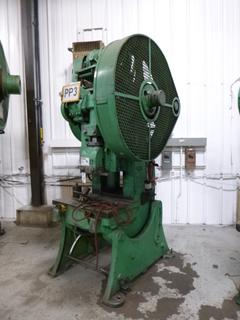 E.W. Bliss Model No. 6 Punch Press, 60 Ton, SN H748*Note: No Dies* *Buyer Responsible for Loadout*