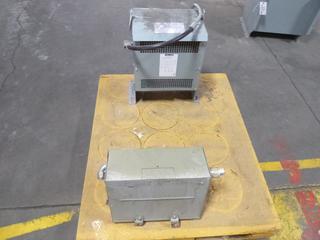 Bemag Autotransformer, Model BC2030P480S240ST And Acme Autotransformer, Catalogue No. T-2-52705-1