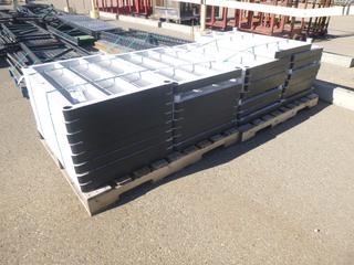 Qty of Plastic Shelving, 2 Ft. x 3 Ft.