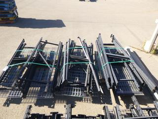 (3) Pallets of Metal Shelf Racking