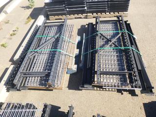 (2) Pallets of Metal Shelf Racking