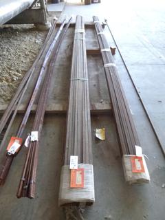 Qty of 0.375 In. x 1.00 In. Hot Rolled Flat Bar, 2440 Ft. Total