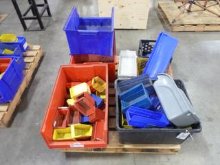Pallet Containing Assorted Stackable Containers
