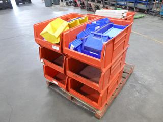 Pallet Containing Assorted Stackable Containers