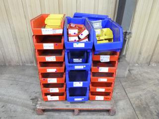 Pallet Containing Assorted Stackable Containers