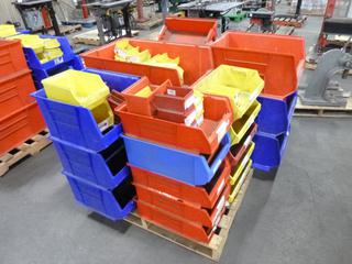 Pallet Containing Assorted Stackable Containers