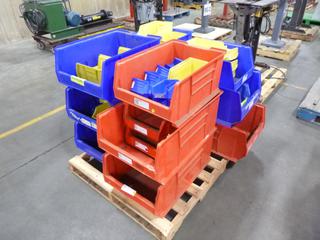 Pallet Containing Assorted Stackable Containers