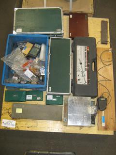 Qty of Assorted CNC Measuring Tools: Calipers, Micrometers, Gauges, Scale *Note: Some Require Calibration*