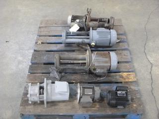 Assortment Of Coolant Pumps and Electric Motors
