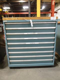 Tool Chest 40.5 In. x 22.5 In. x 43.5 In. With Wood Work Top Area