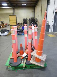 Pallet of Assorted Pylons