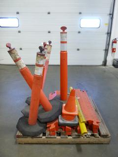 Pallet of Assorted Pylons